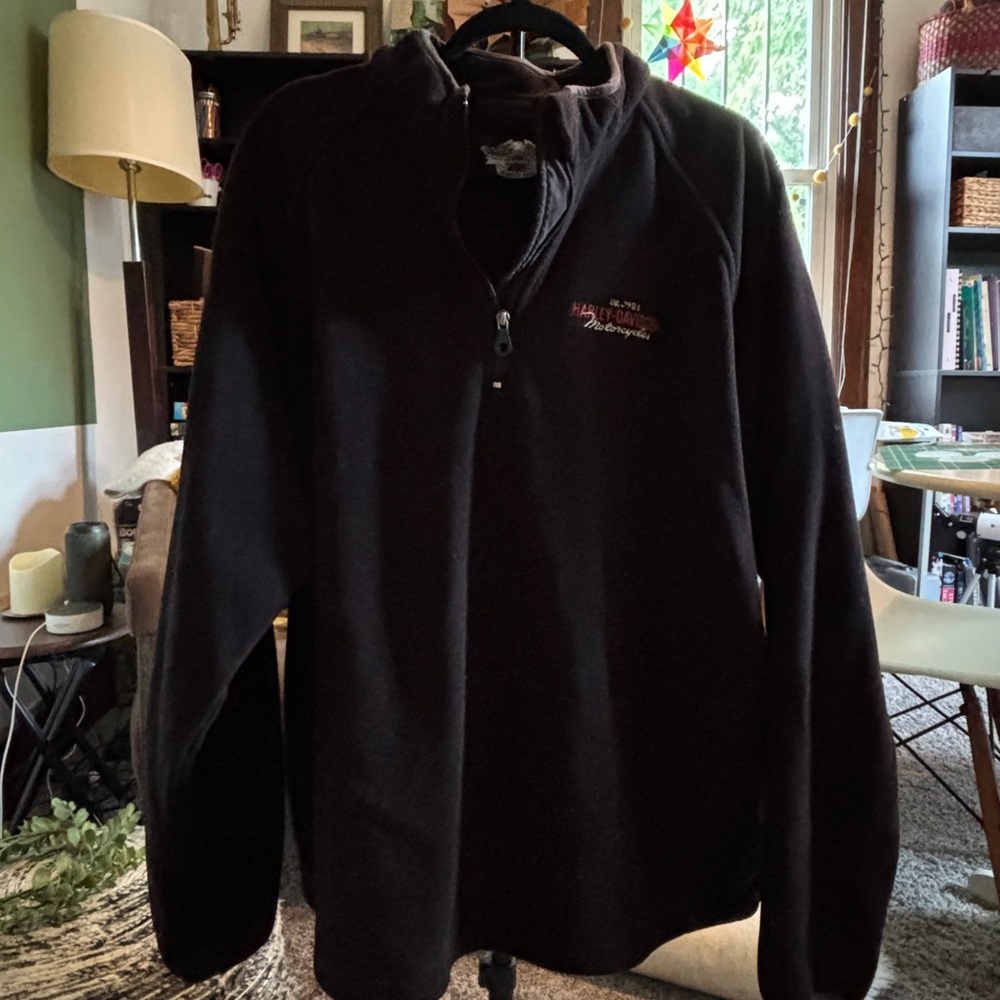 Harley-Davidson Black Pullover with Eagle Logo